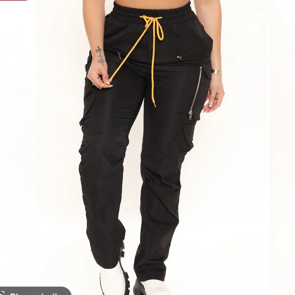 Black joggers